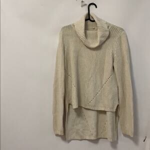 MOTH ANTHROPOLOGIE SWEATER HIGH‎ LOW DETAIL…